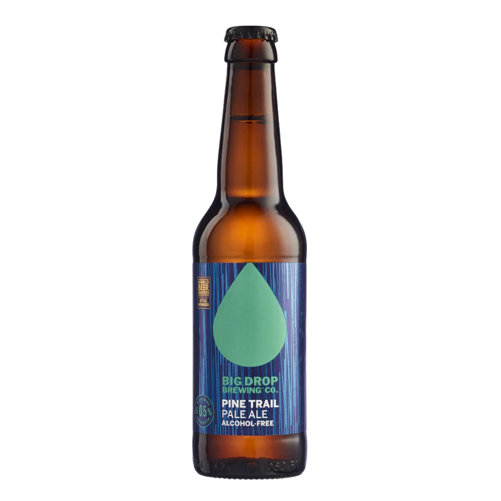Big Drop Pine Trail - Non Alcoholic Pale Ale Bottle