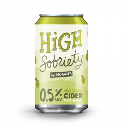 Hogan’s High Sobriety Original Cans – Non Alcoholic Cider
