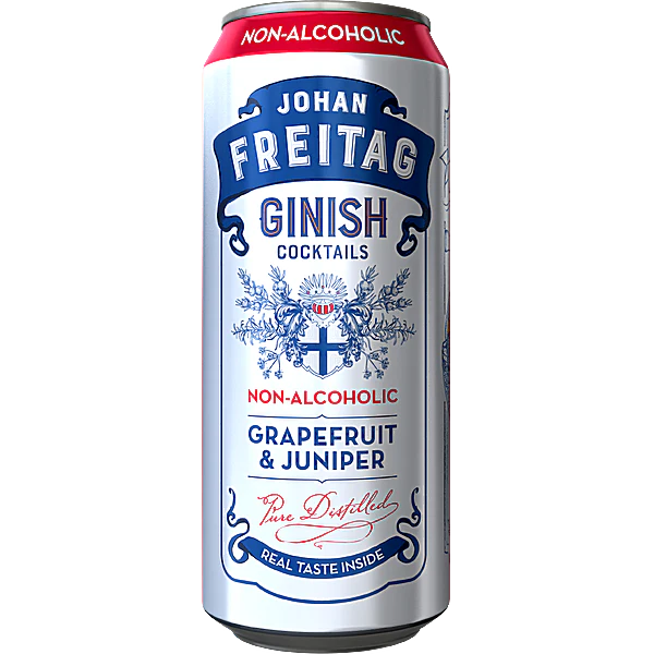 Johan Freitag Gin & Grapefruit - Non Alcoholic Grapefruit Cocktail
