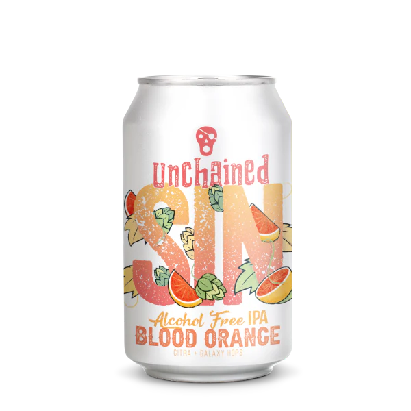 La Pirata Unchained Blood Orange IPA - Non Alcoholic Beer
