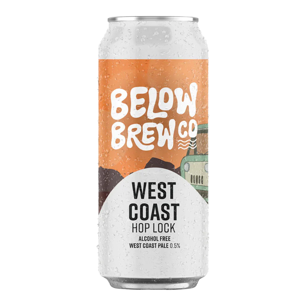 Below Brew Co West Coast Hop Lock - Non Alcoholic IPA