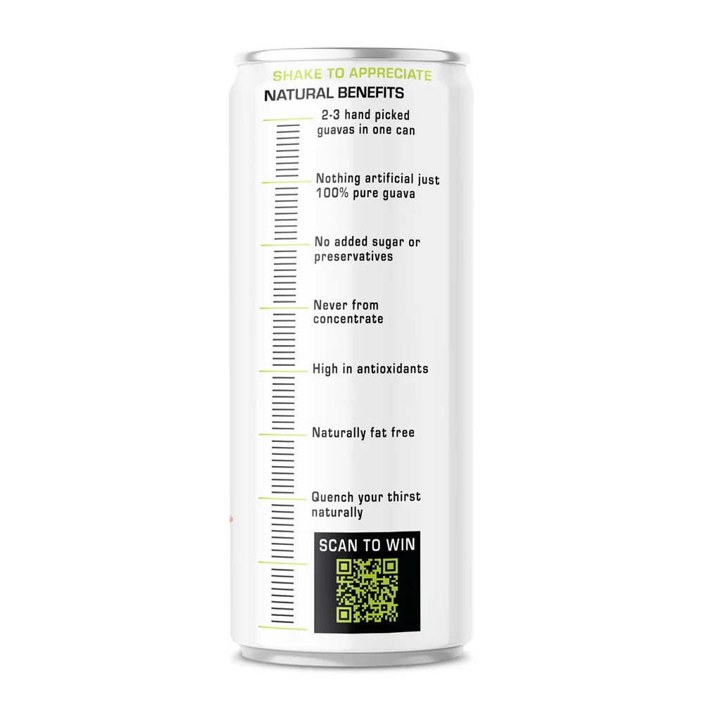 Pure Mo-Ja Pink Guava Juice – 100% Pure Pink Guava Juice (320 ml) - Image 2