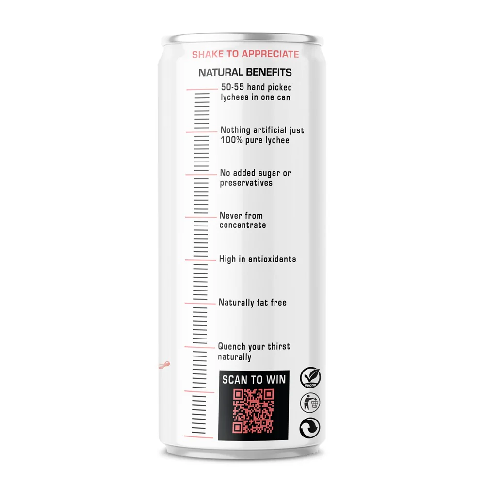 Pure Mo-Ja Lychee Juice – 100% Pure Lychee Juice (320 ml) - Image 3