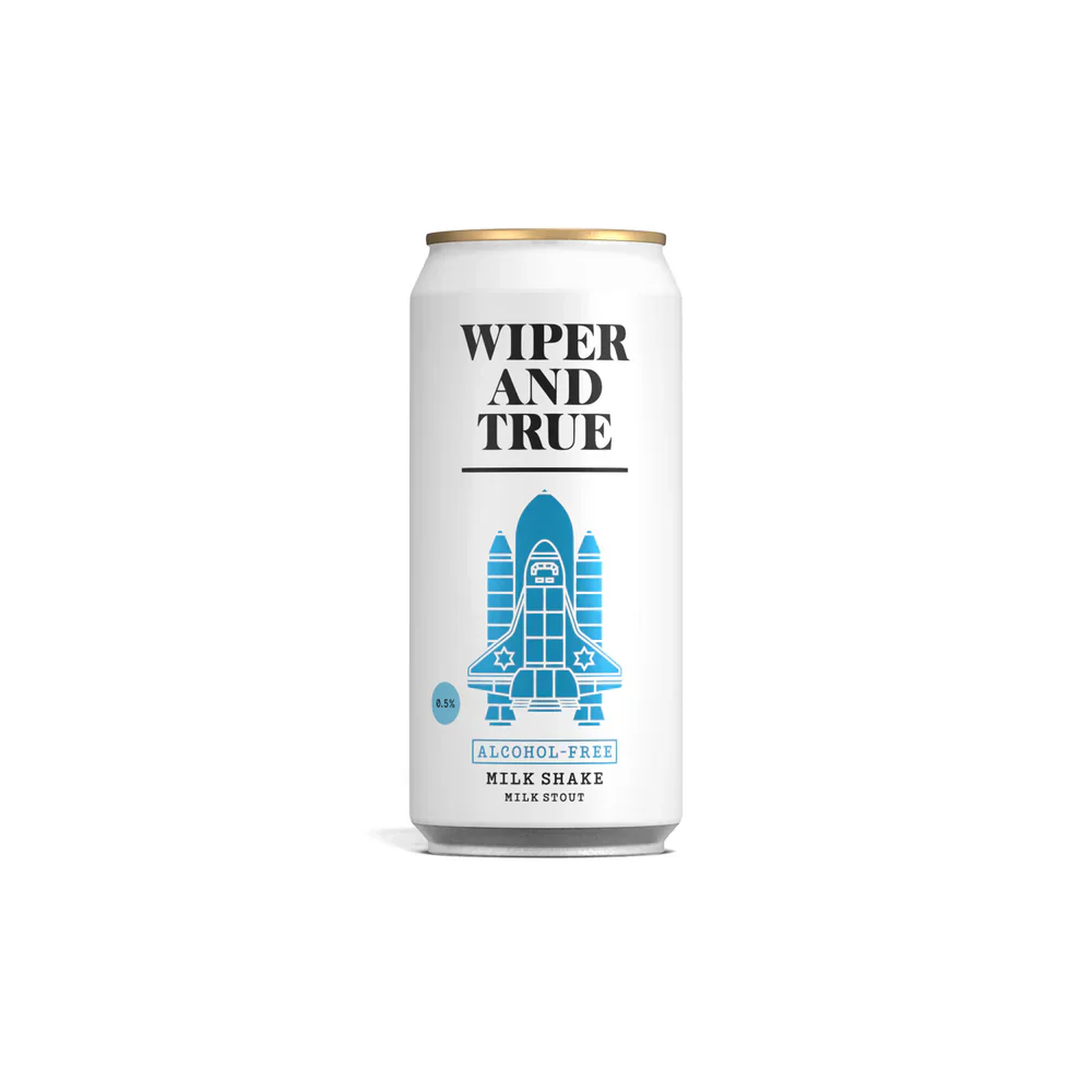 Wiper and True Milk Shake Alcohol Free <0.5% – Dark Milkshake Stout